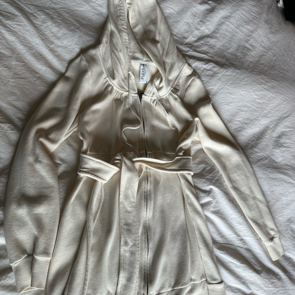 Victoria's Secret Cream Hooded Jacket